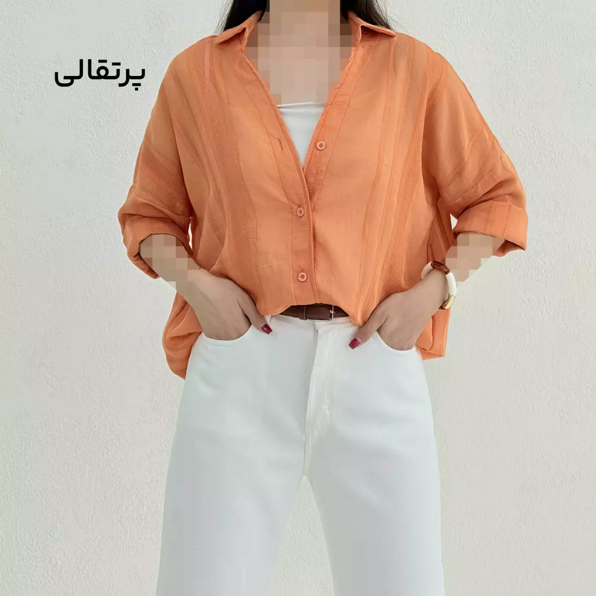 شومیز زنانه راموس شیشه ای
