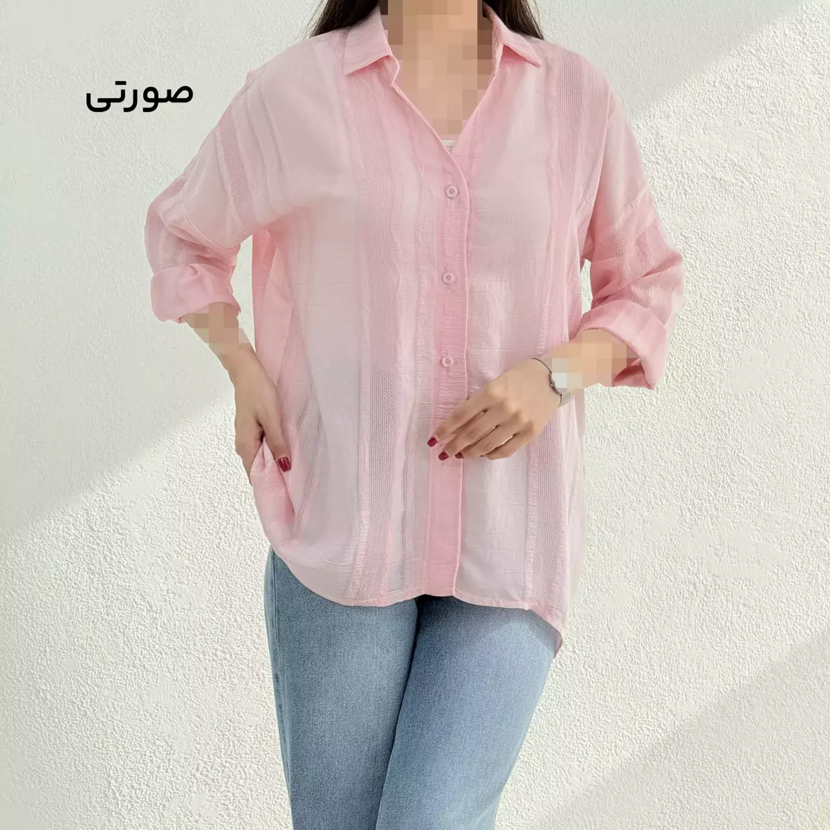 شومیز زنانه راموس شیشه ای