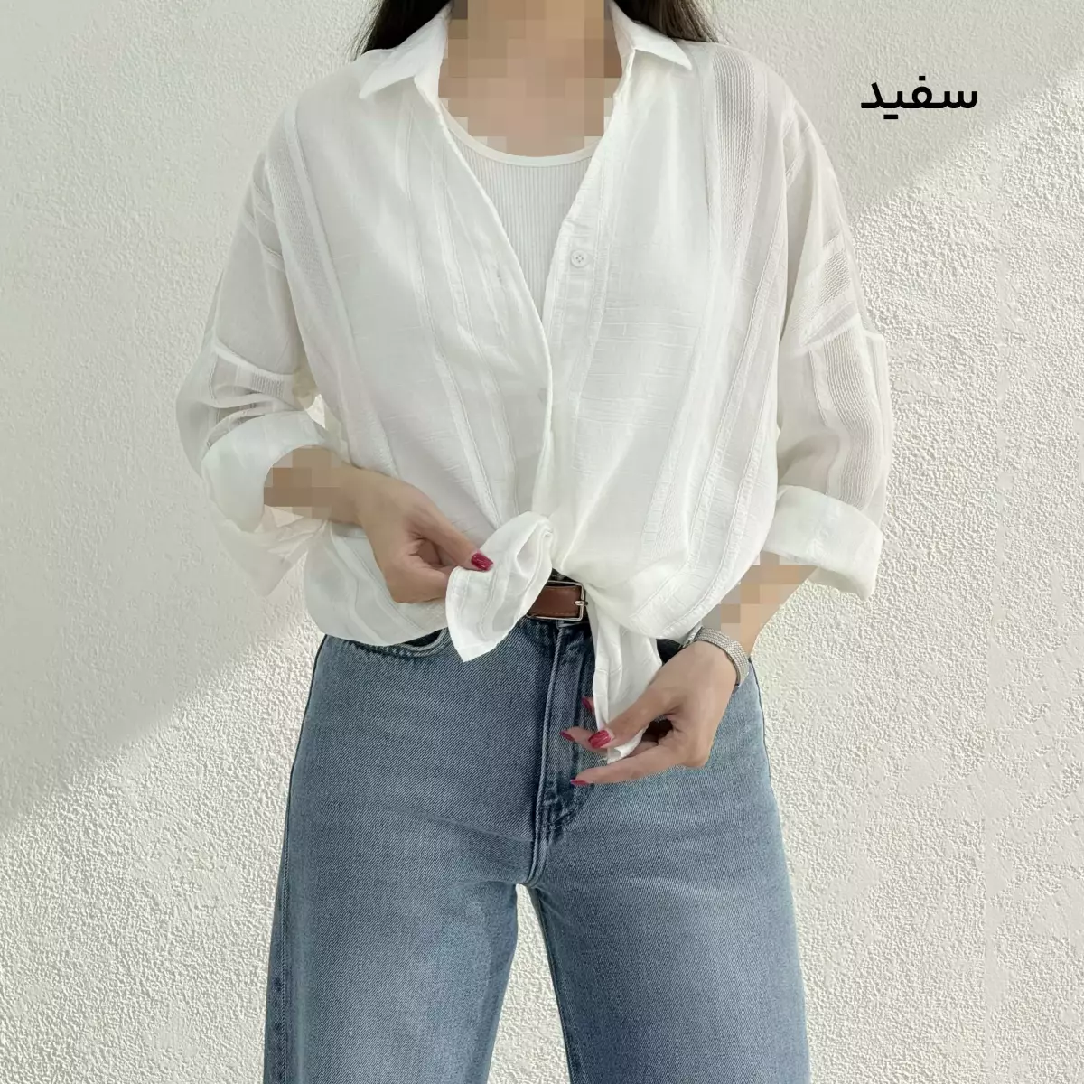 شومیز زنانه راموس شیشه ای