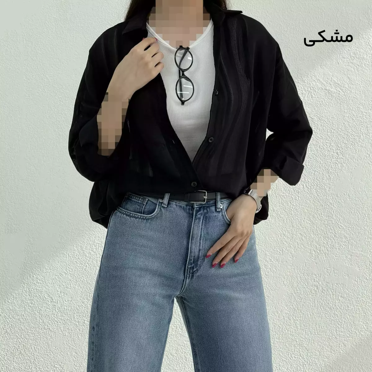 شومیز زنانه راموس شیشه ای