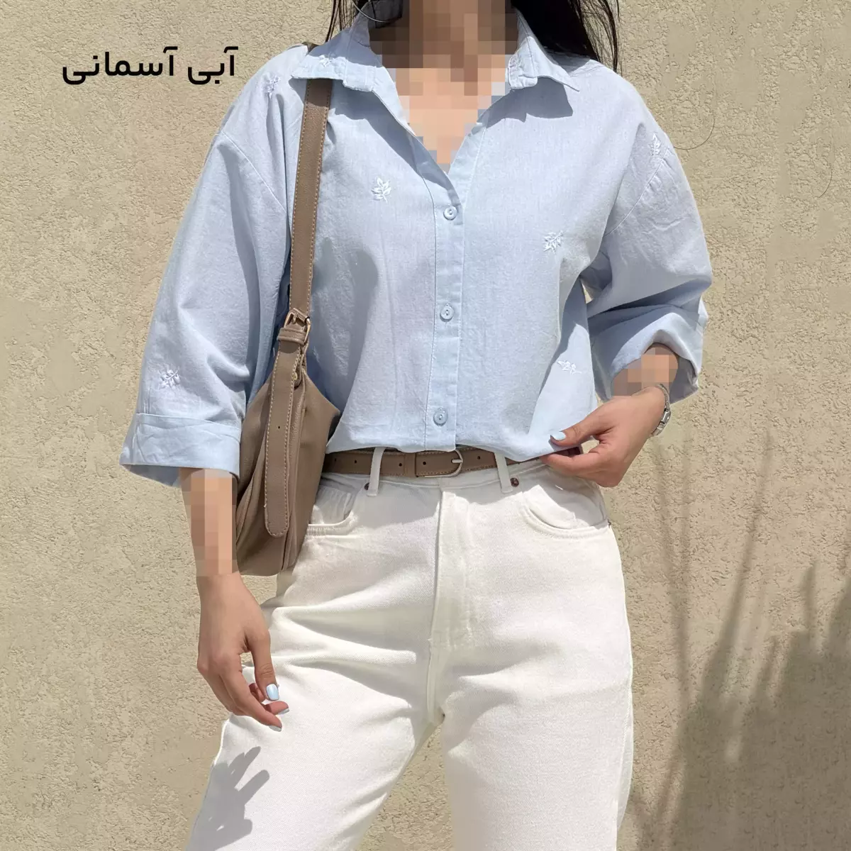 شومیز زنانه طرح برگ