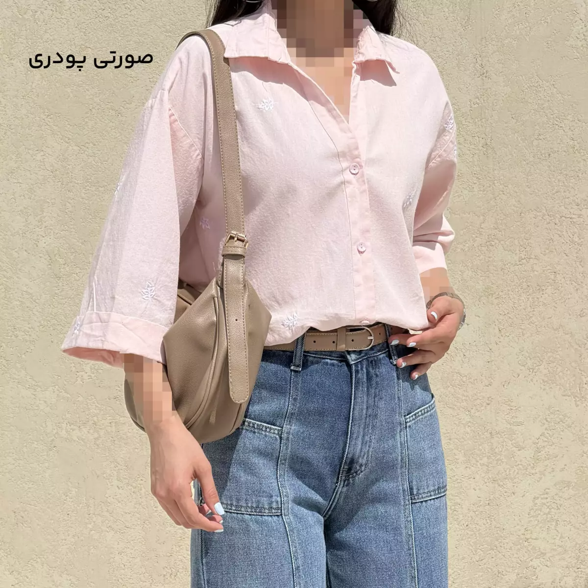 شومیز زنانه طرح برگ