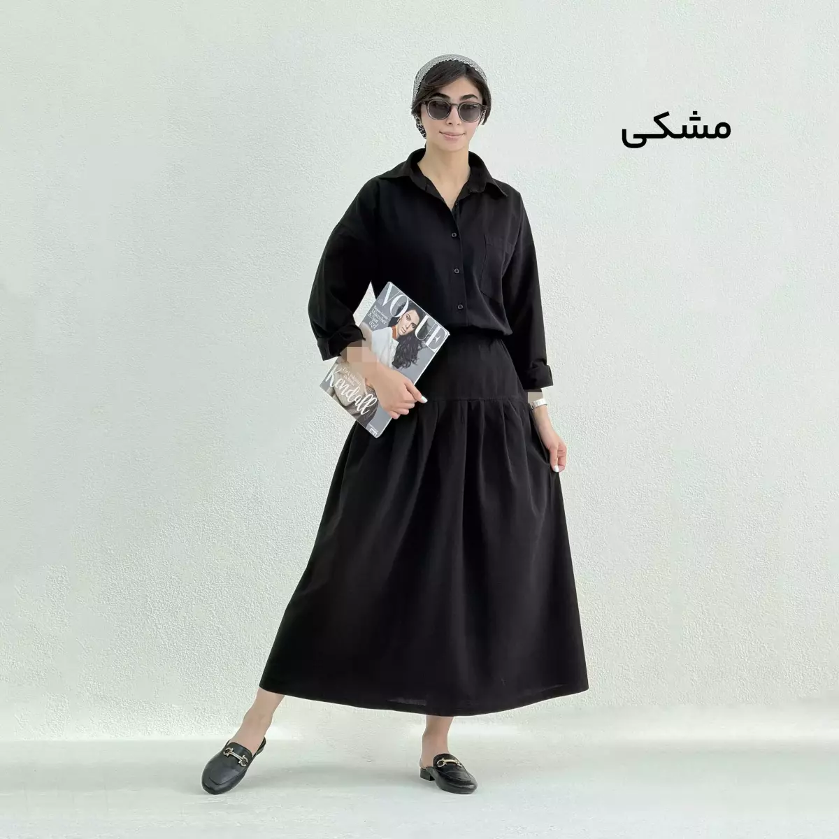 ست شومیز و دامن زنانه
