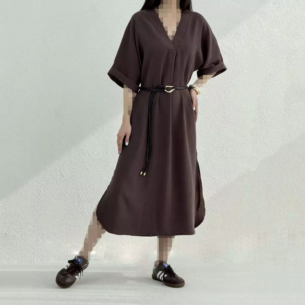 پیراهن زنانه کفتان سیلک