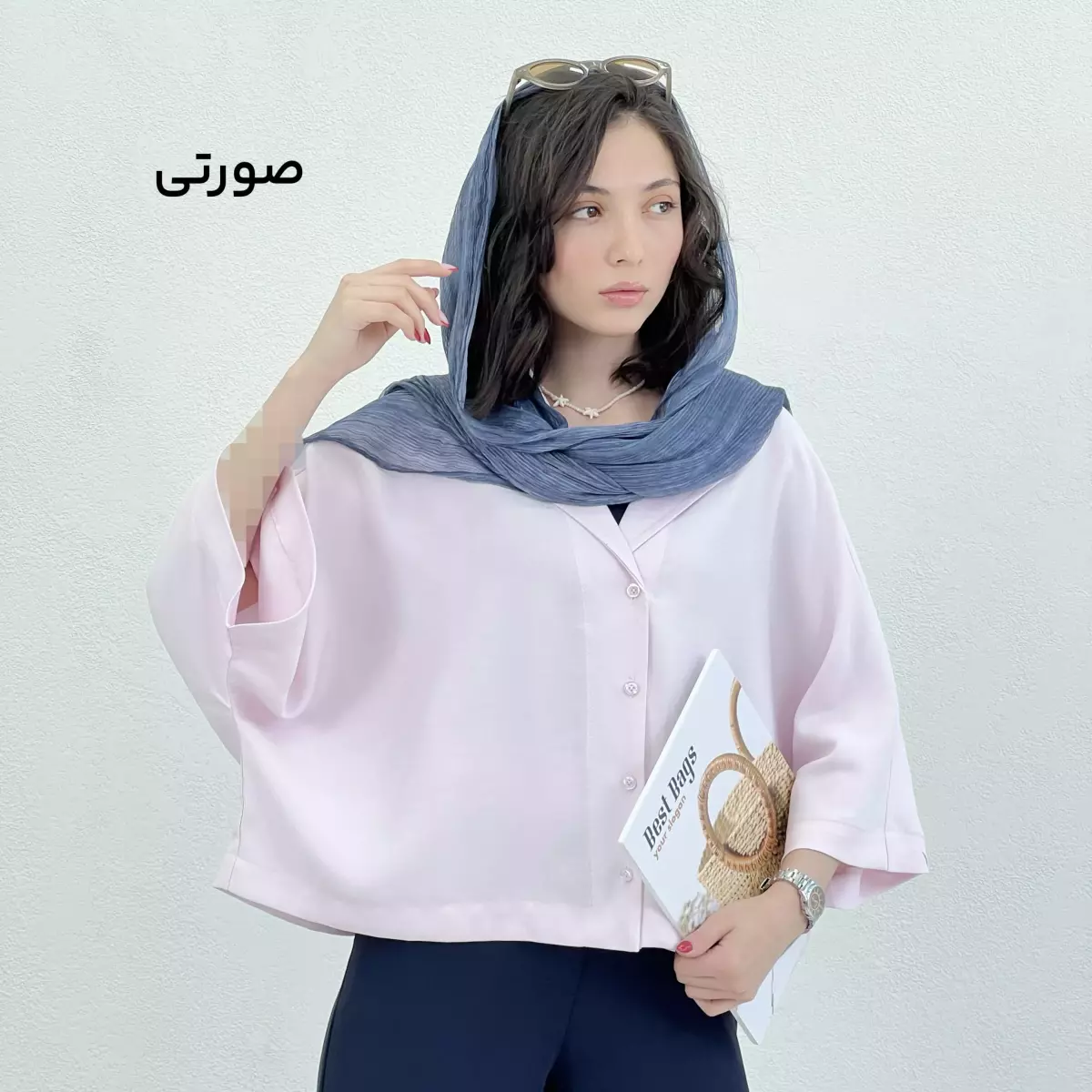 شومیز زنانه یقه انگلیسی