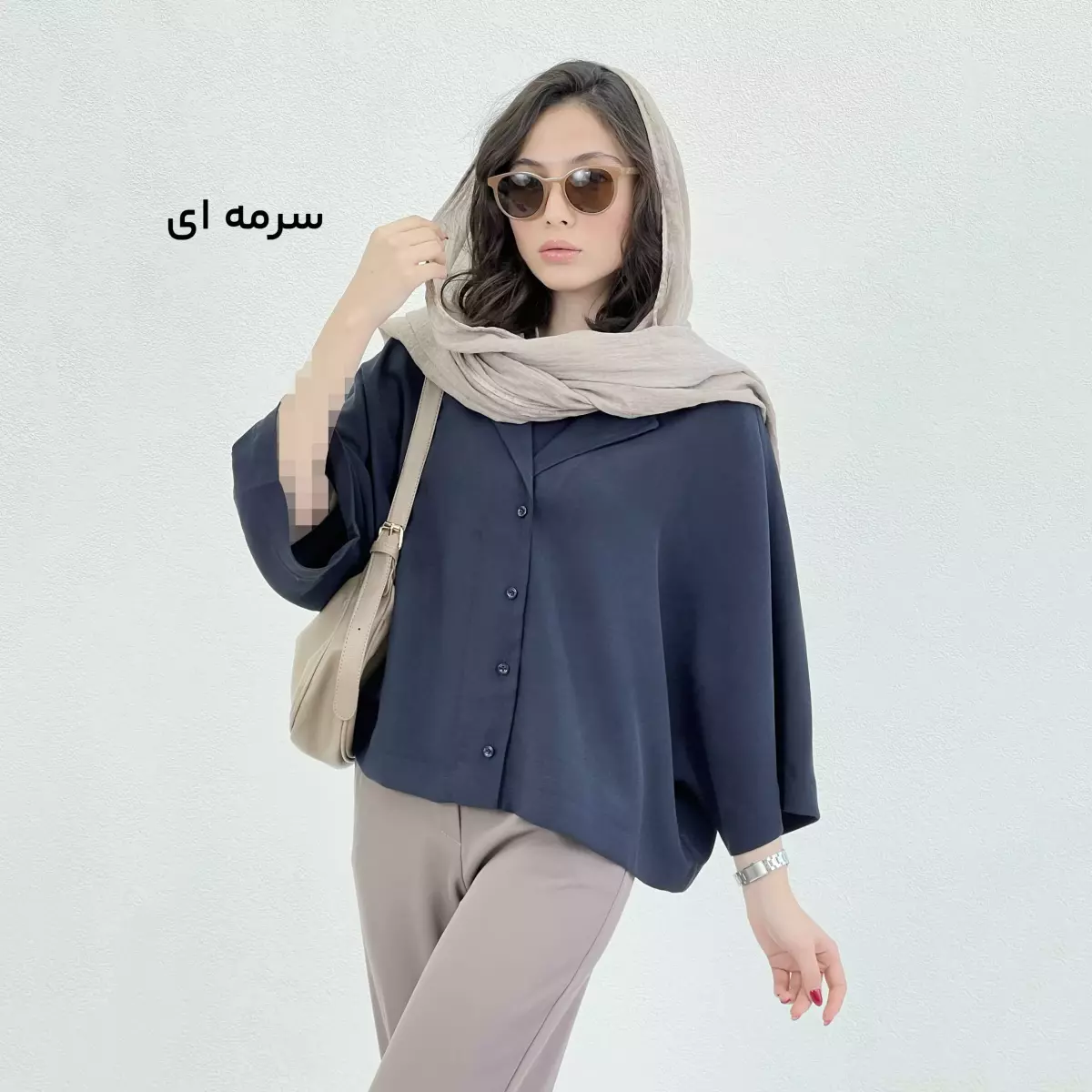 شومیز زنانه یقه انگلیسی