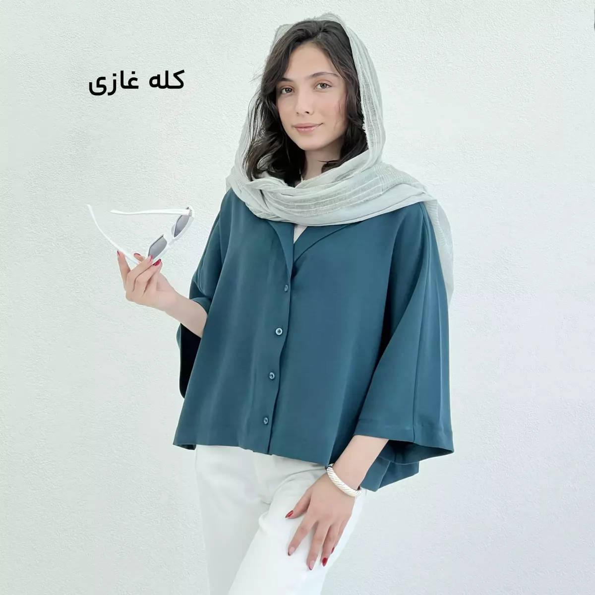 شومیز زنانه یقه انگلیسی