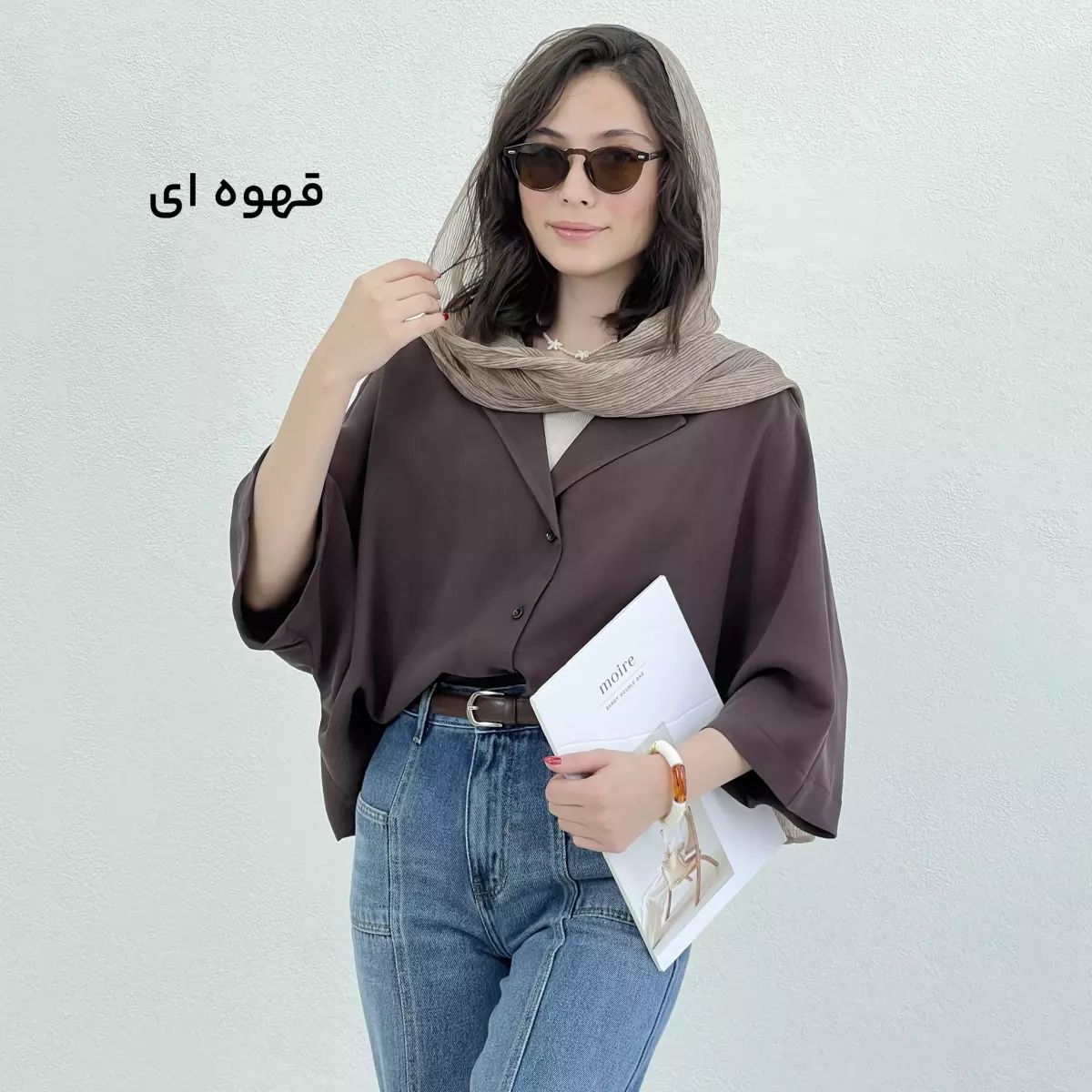 شومیز زنانه یقه انگلیسی