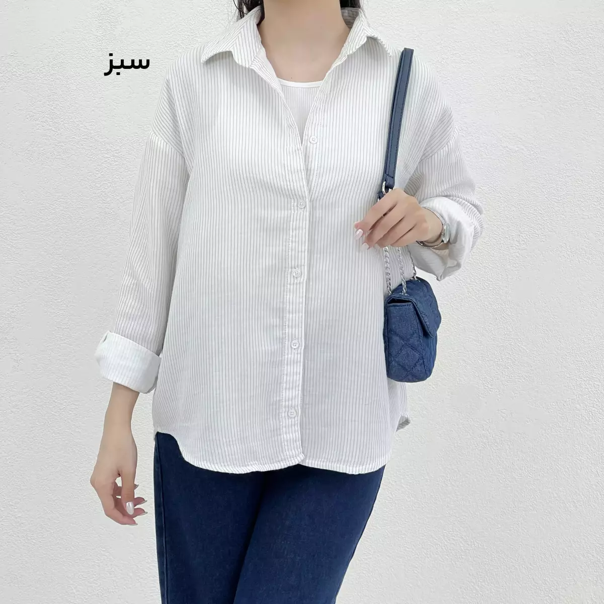 شومیز زنانه راه راه