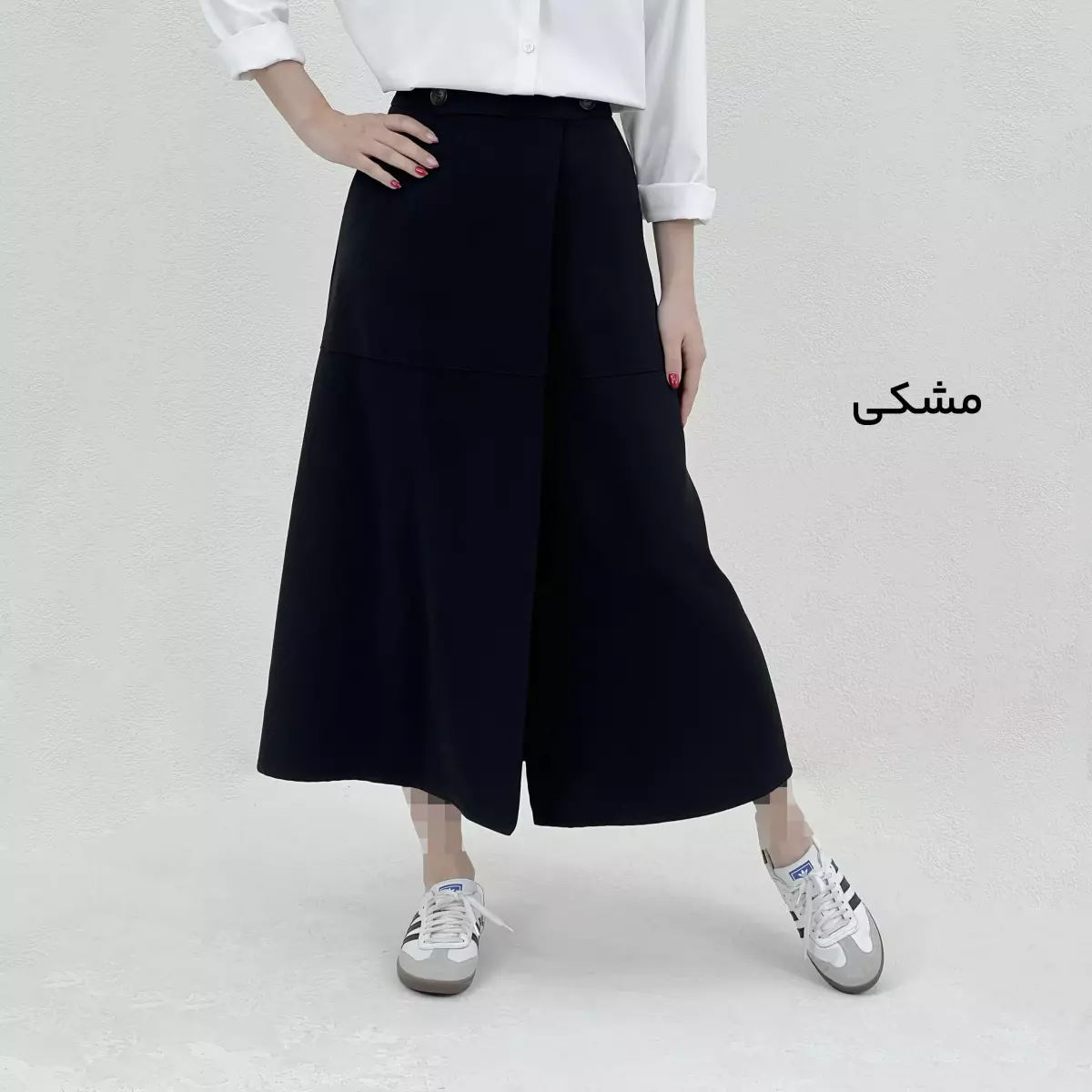 دامن زنانه جلو دکمه