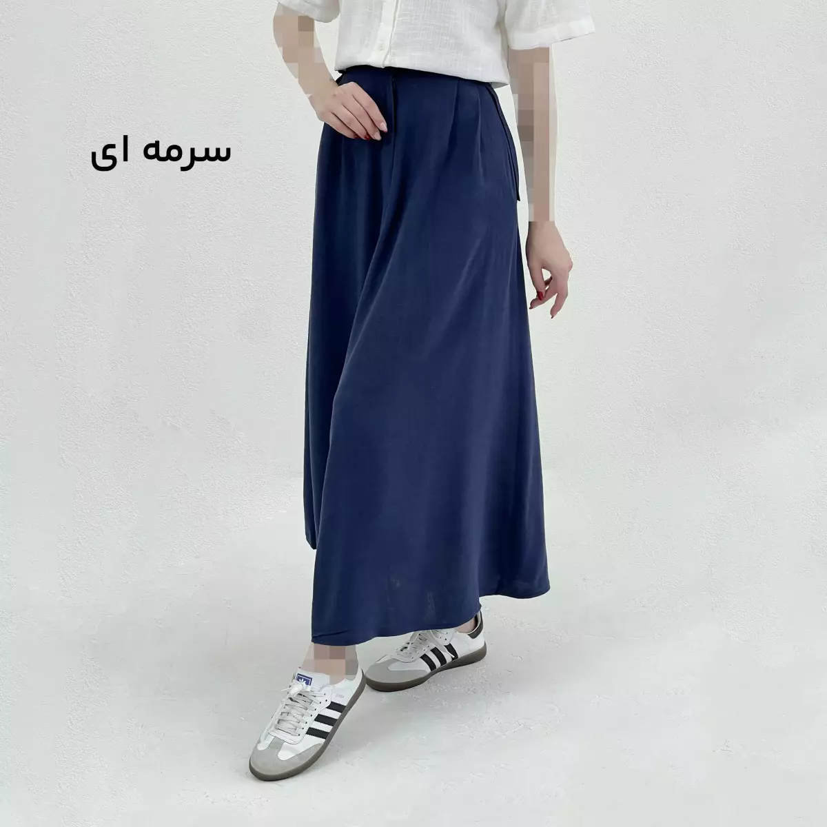دامن زنانه جلو پیله