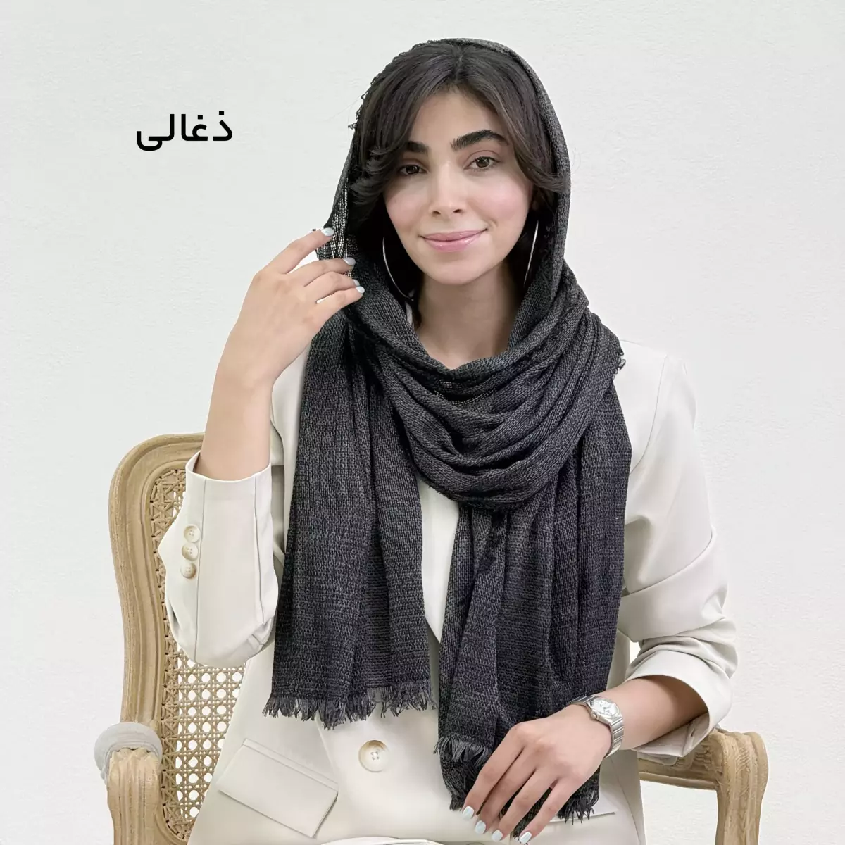 شال زنانه بهاره