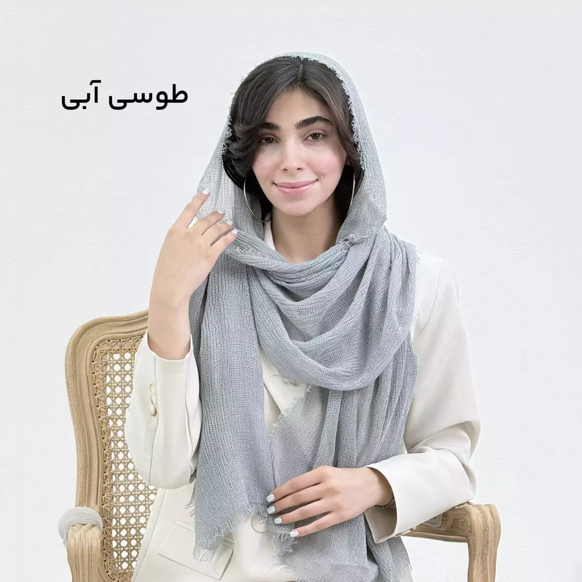 شال زنانه بهاره