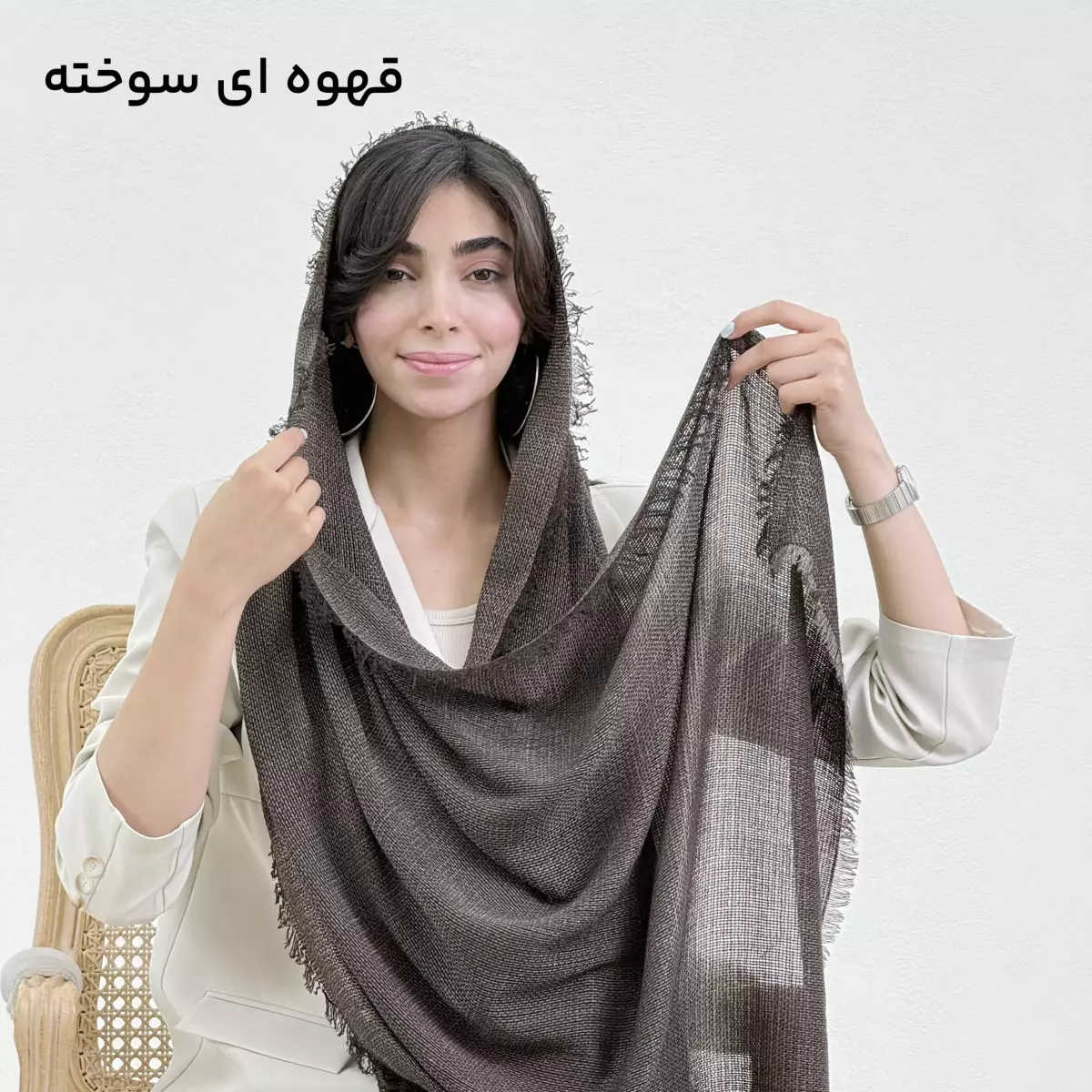 شال زنانه بهاره