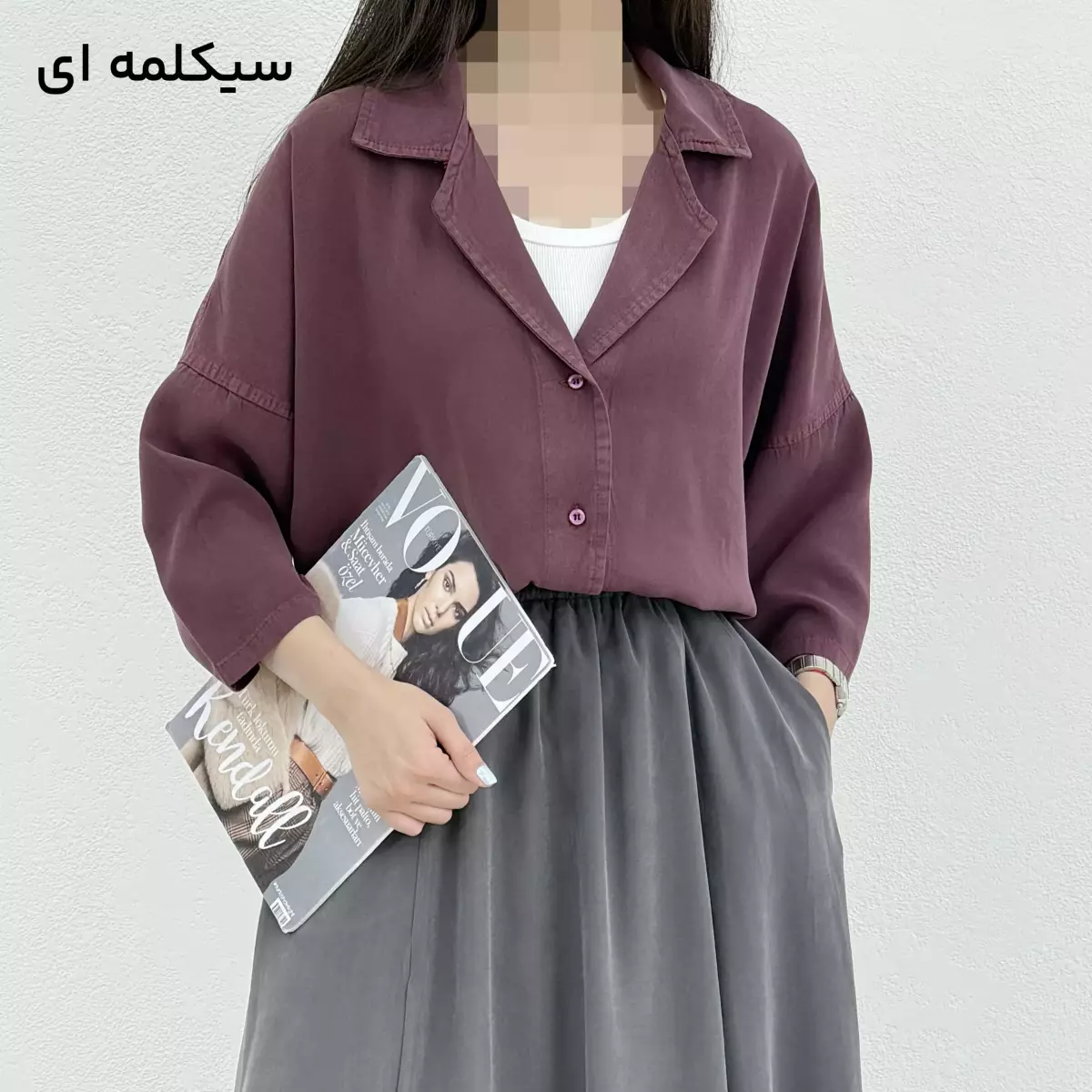 شومیز زنانه فانتزی رنگی