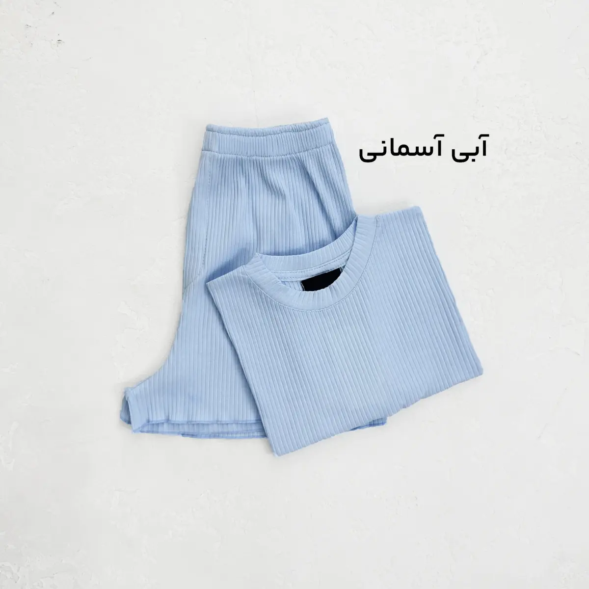 ست تیشرت و شورتک زنانه کبریتی