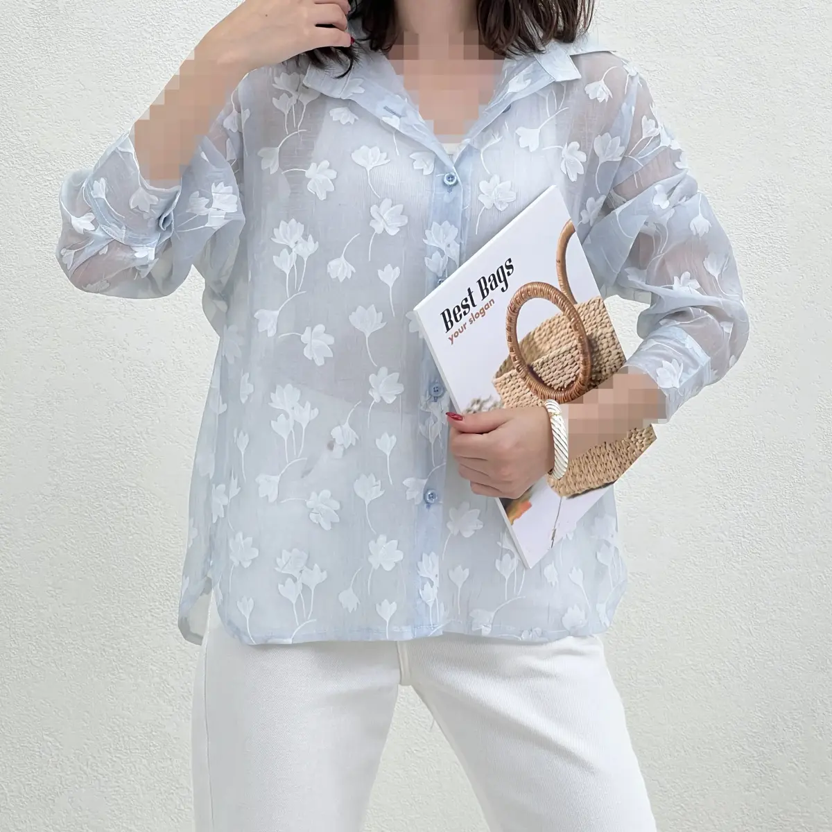شومیز زنانه طرح گل