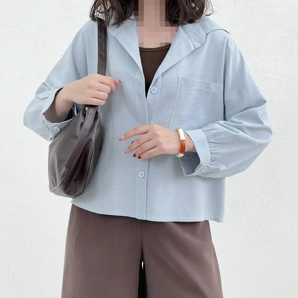 شومیز زنانه آستین دکمه