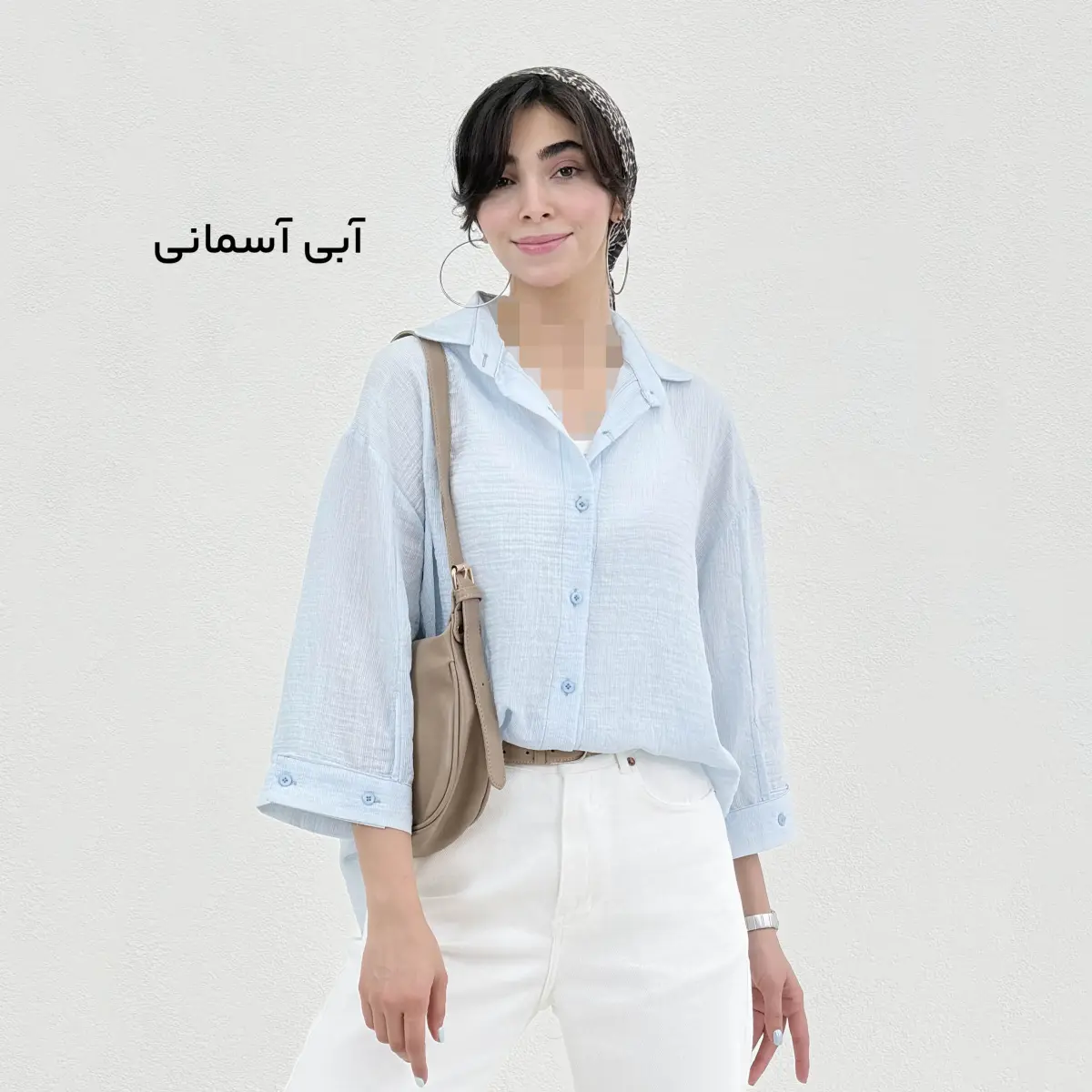 شومیز زنانه پشت دکمه