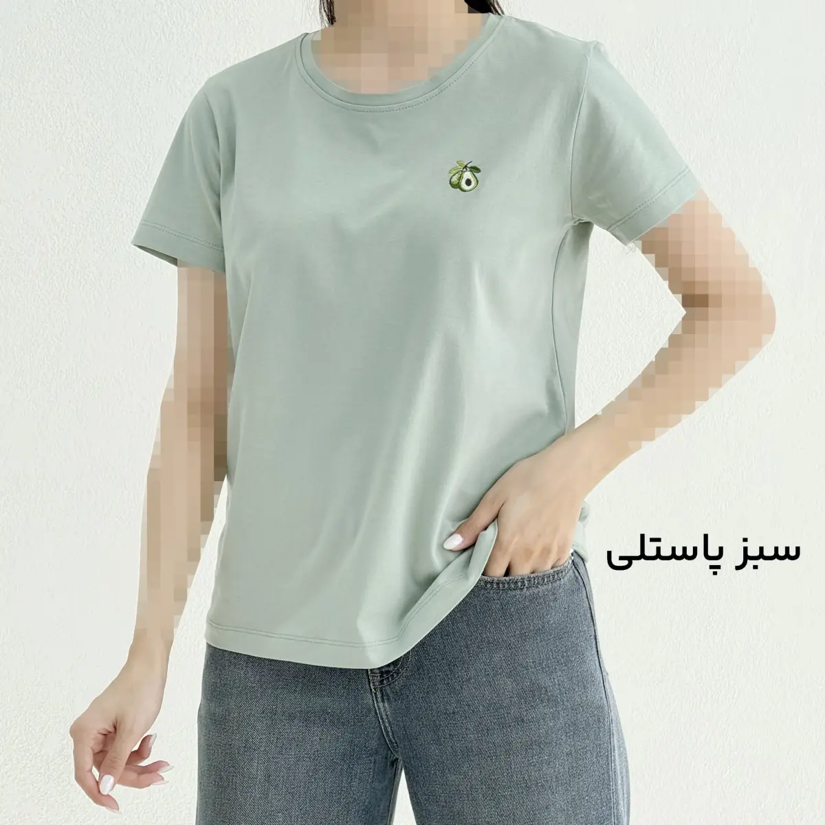 تیشرت زنانه استیکر میوه