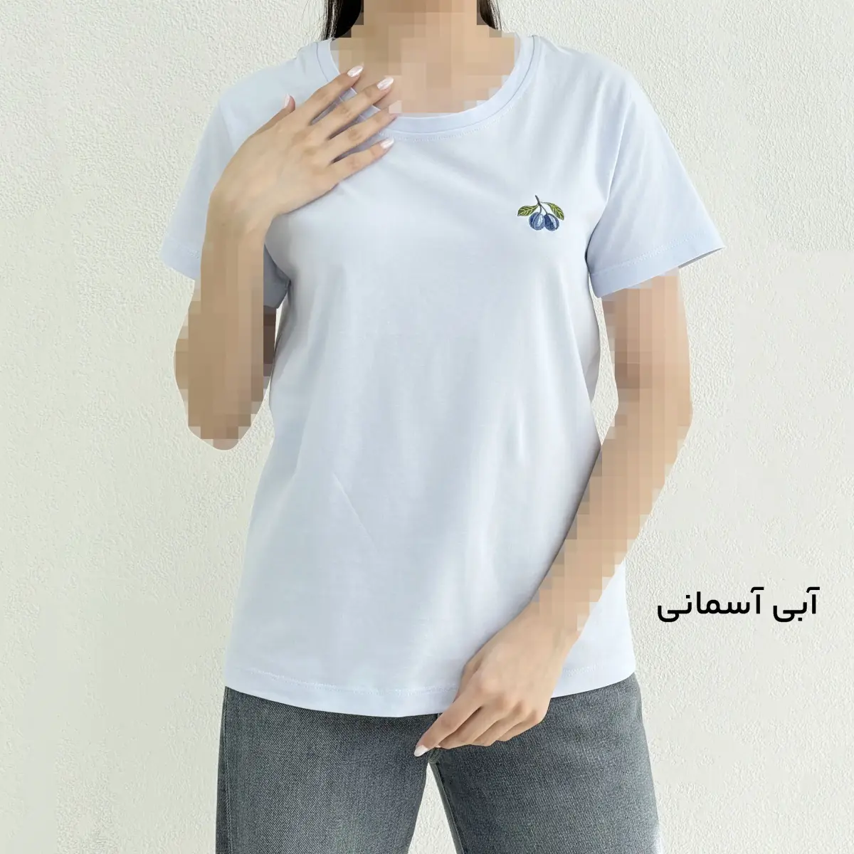 تیشرت زنانه استیکر میوه