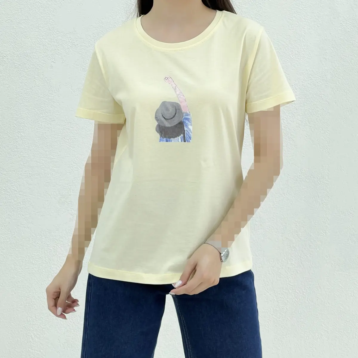 تیشرت زنانه طرح چاپی