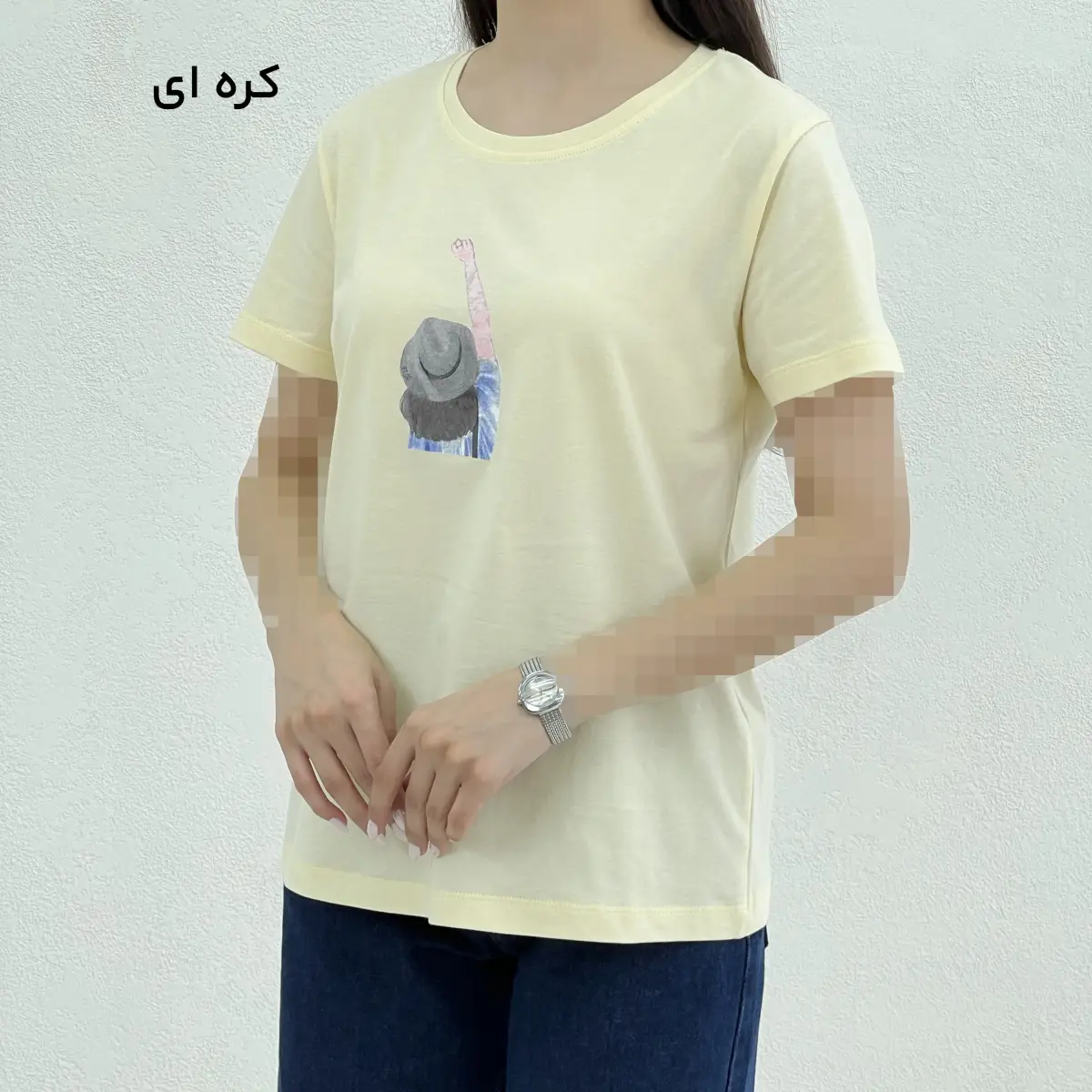 تیشرت زنانه طرح چاپی