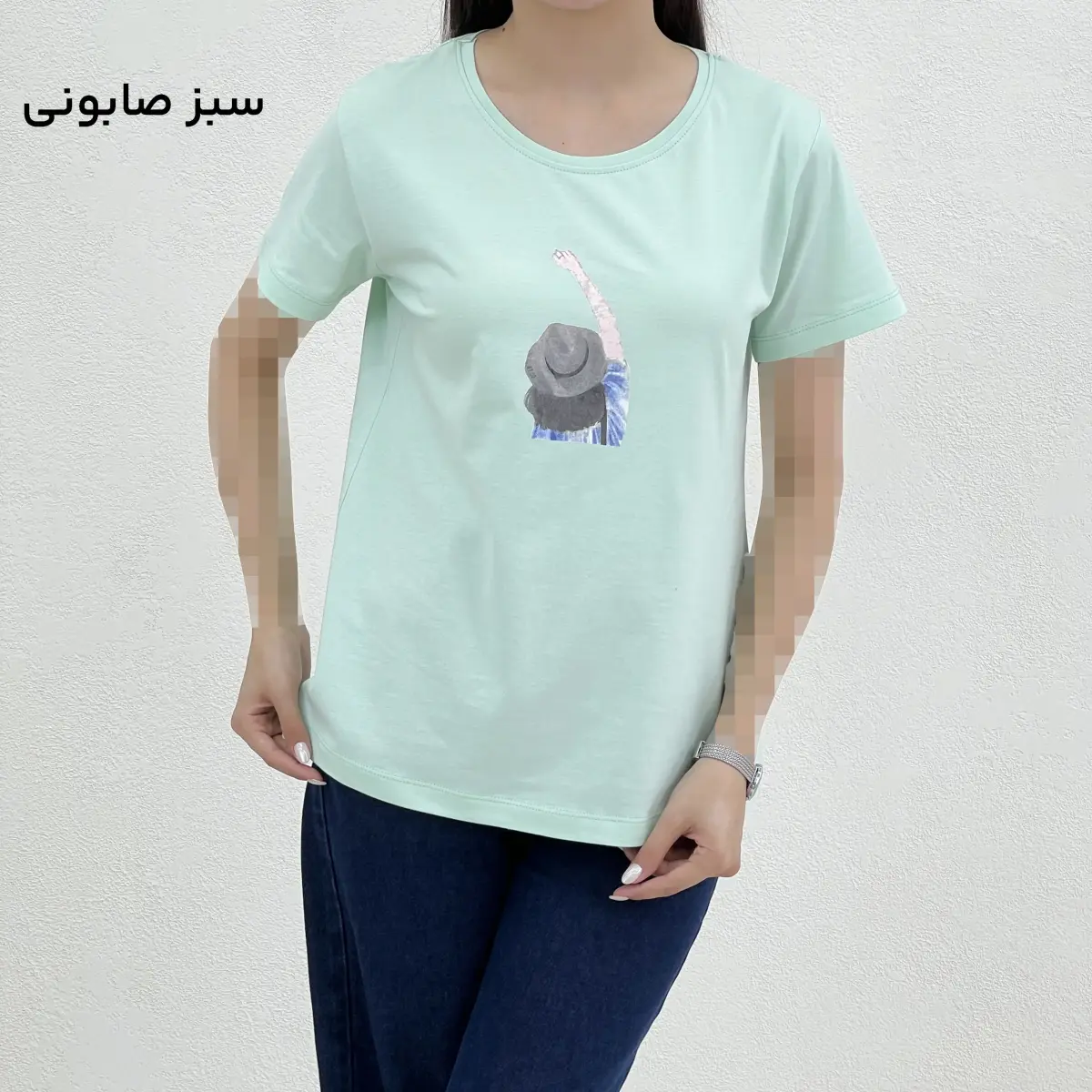 تیشرت زنانه طرح چاپی