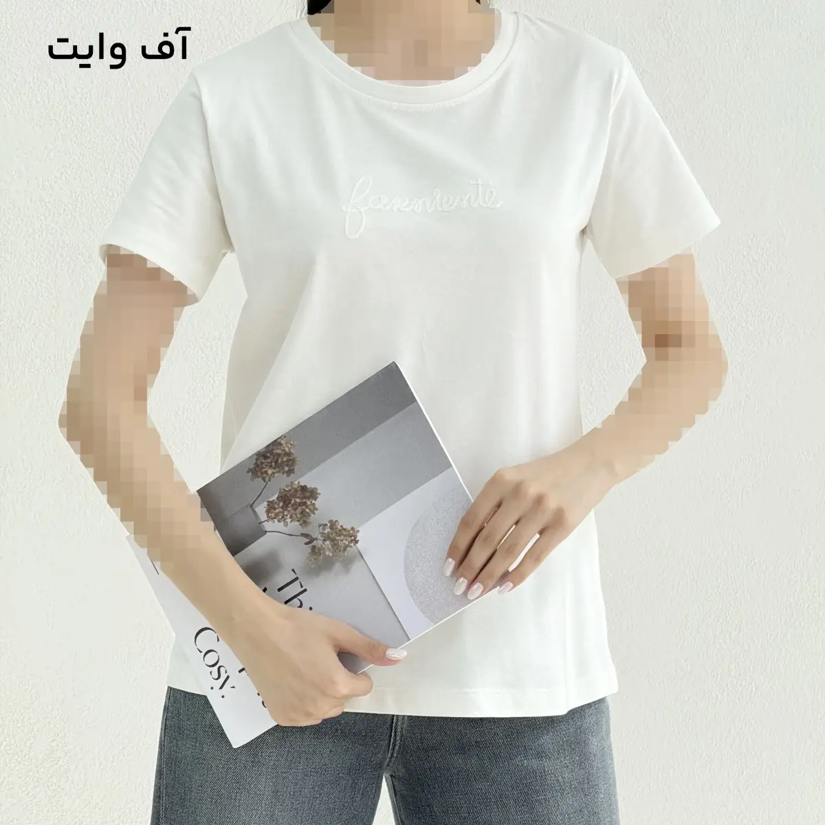 تیشرت زنانه متن