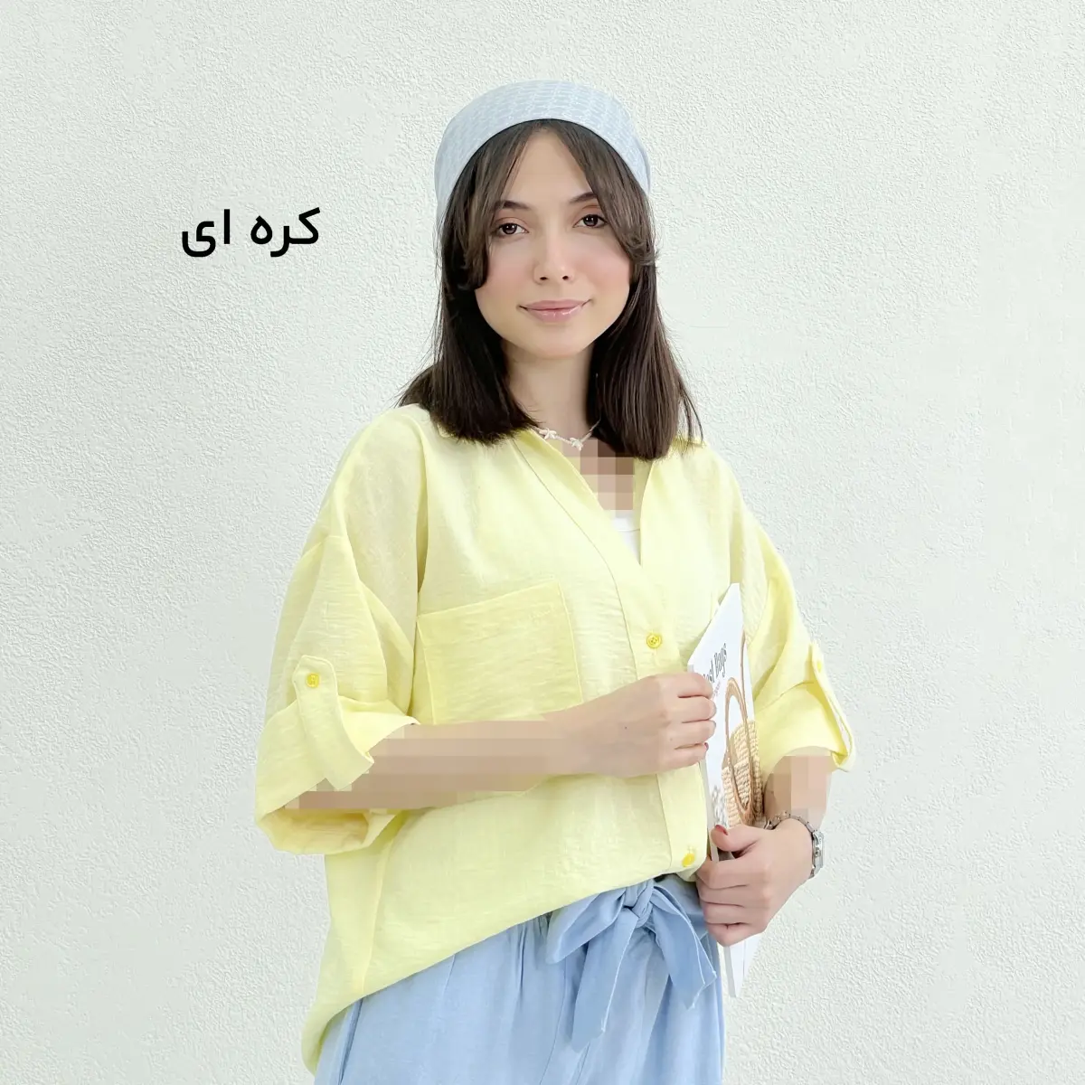 شومیز زنانه مداد رنگی