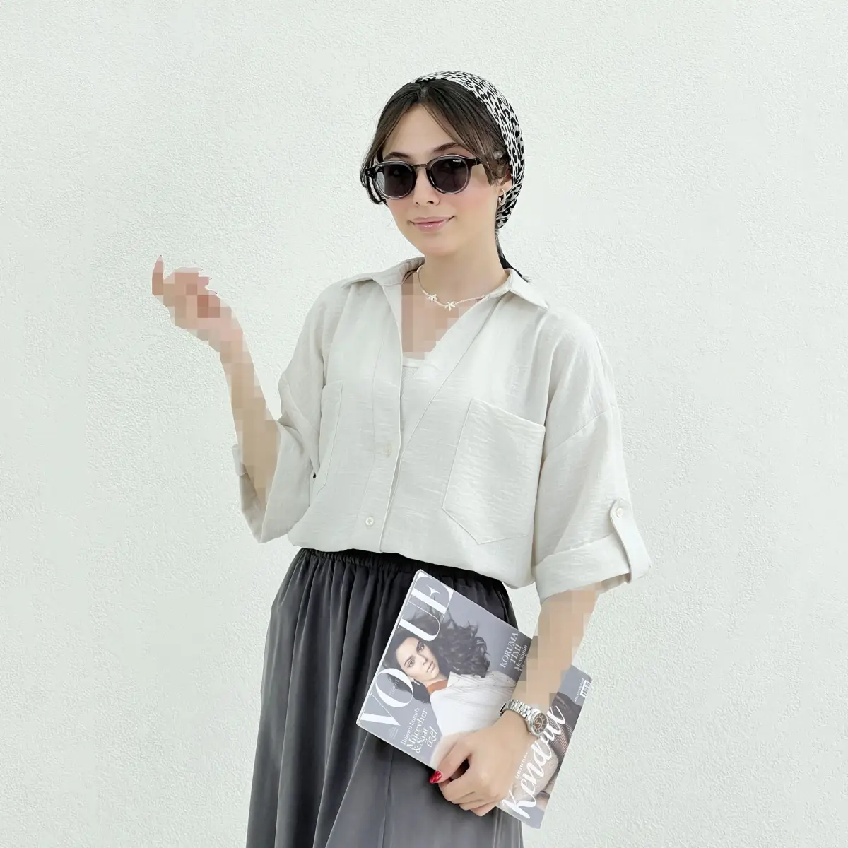 شومیز زنانه مداد رنگی