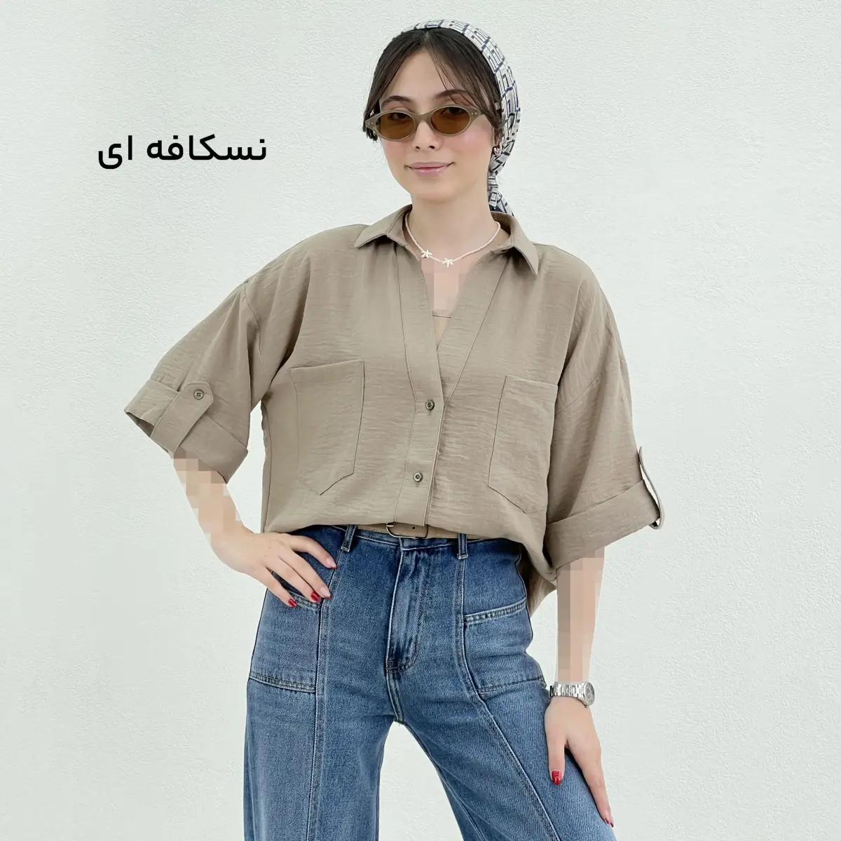 شومیز زنانه مداد رنگی