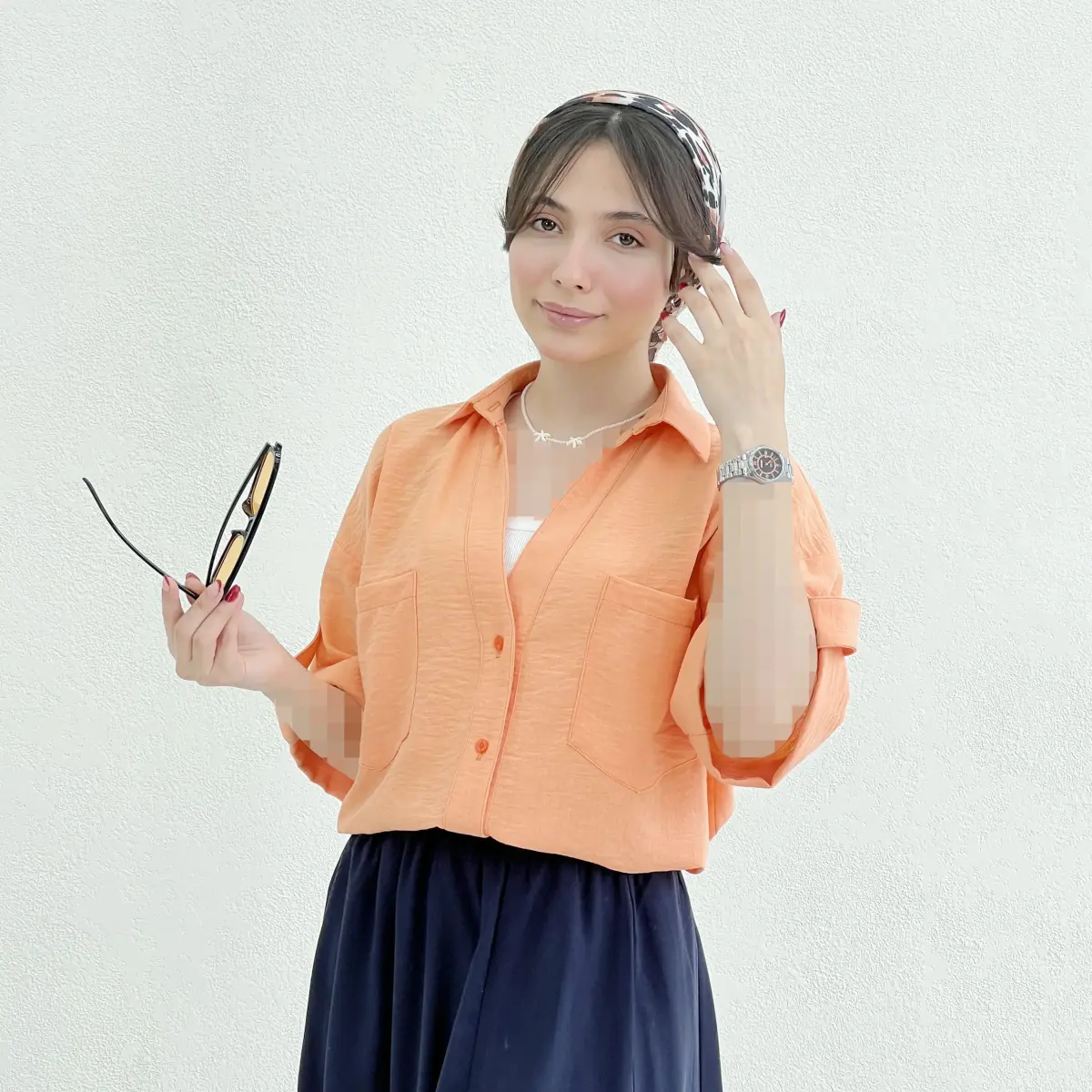 شومیز زنانه مداد رنگی