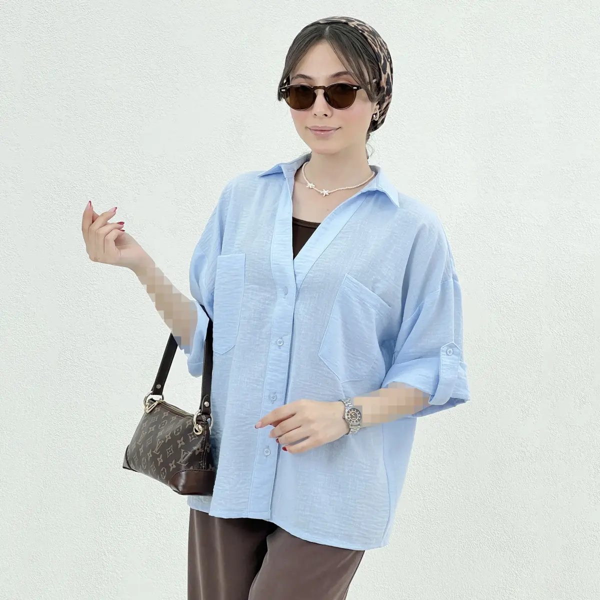 شومیز زنانه مداد رنگی