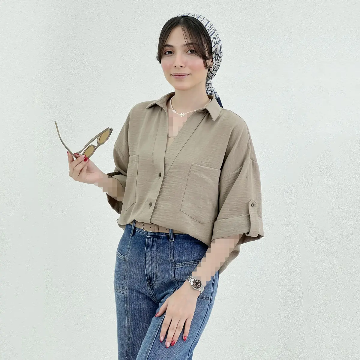 شومیز زنانه مداد رنگی