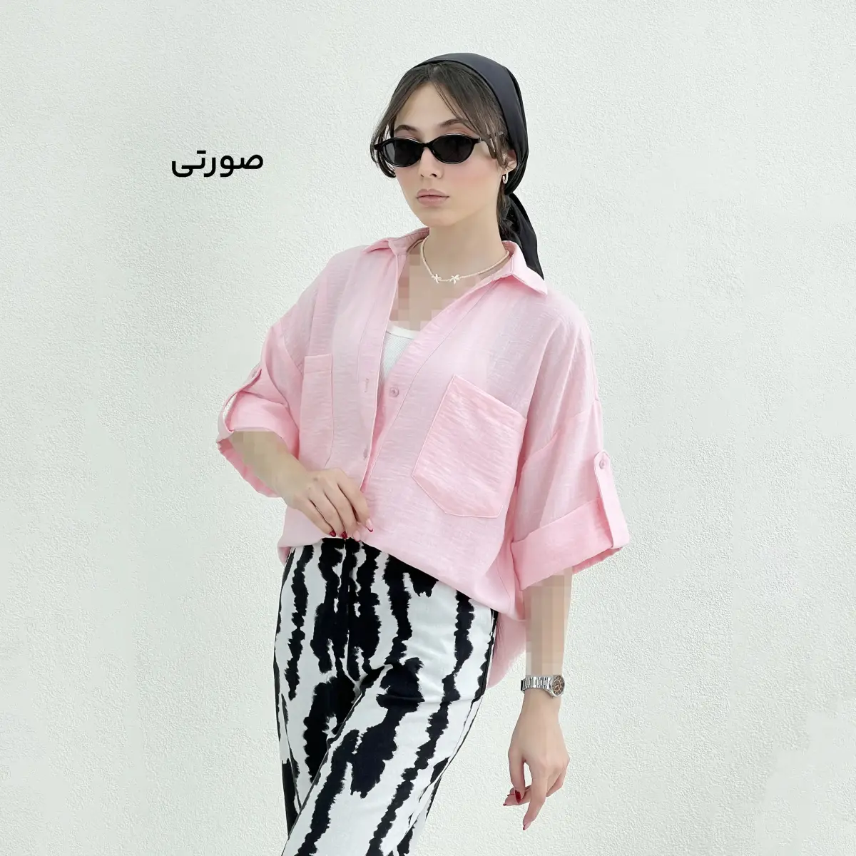 شومیز زنانه مداد رنگی