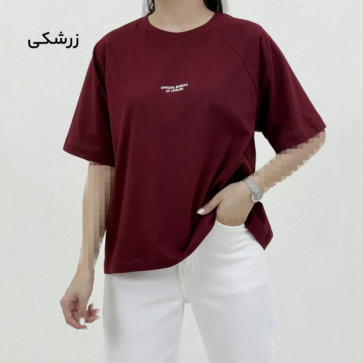 تیشرت زنانه یقه گرد