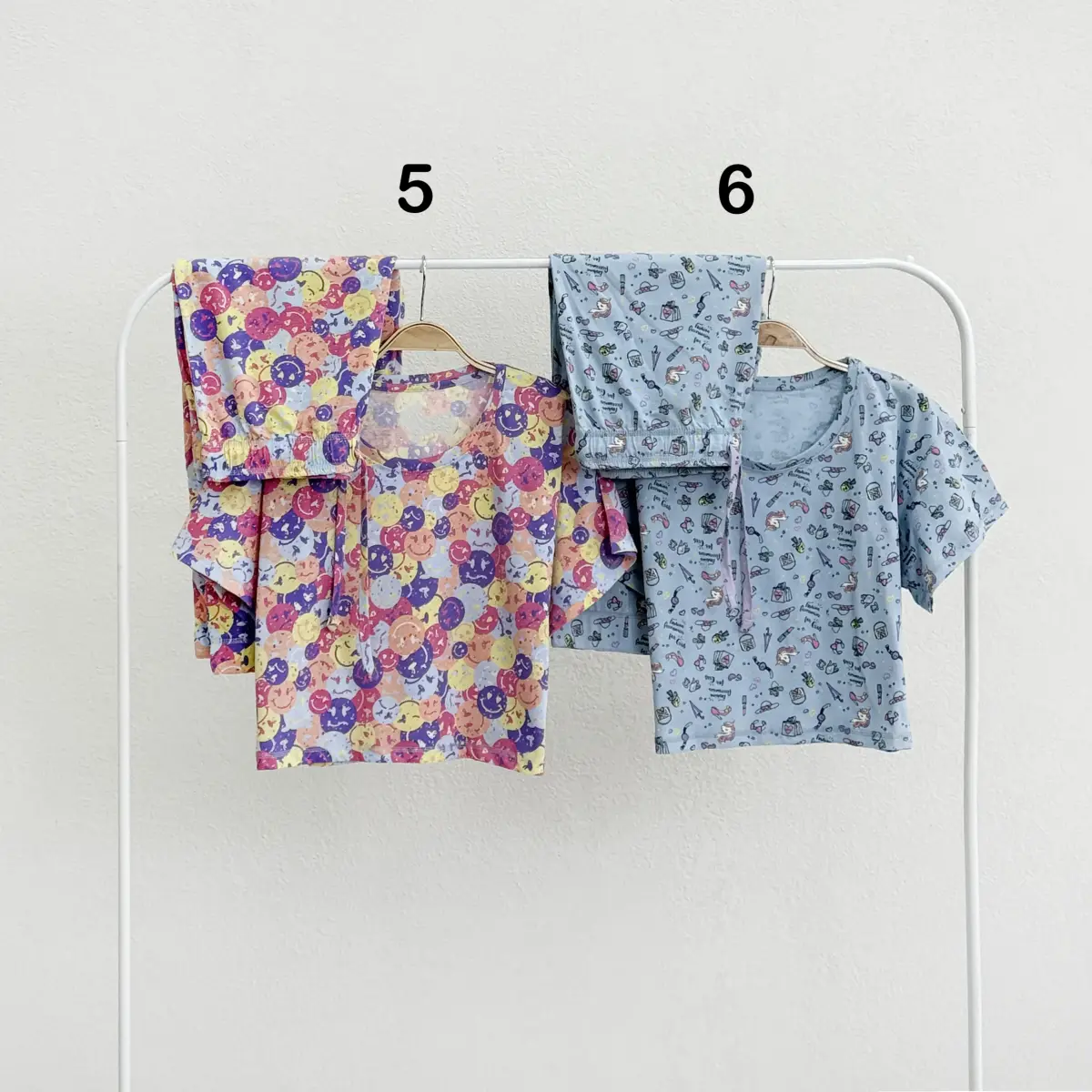 ست تیشرت شلوارک زنانه H&M