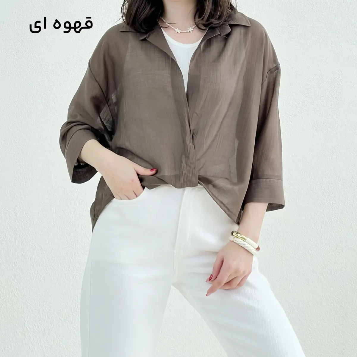شومیز زنانه دو تیکه
