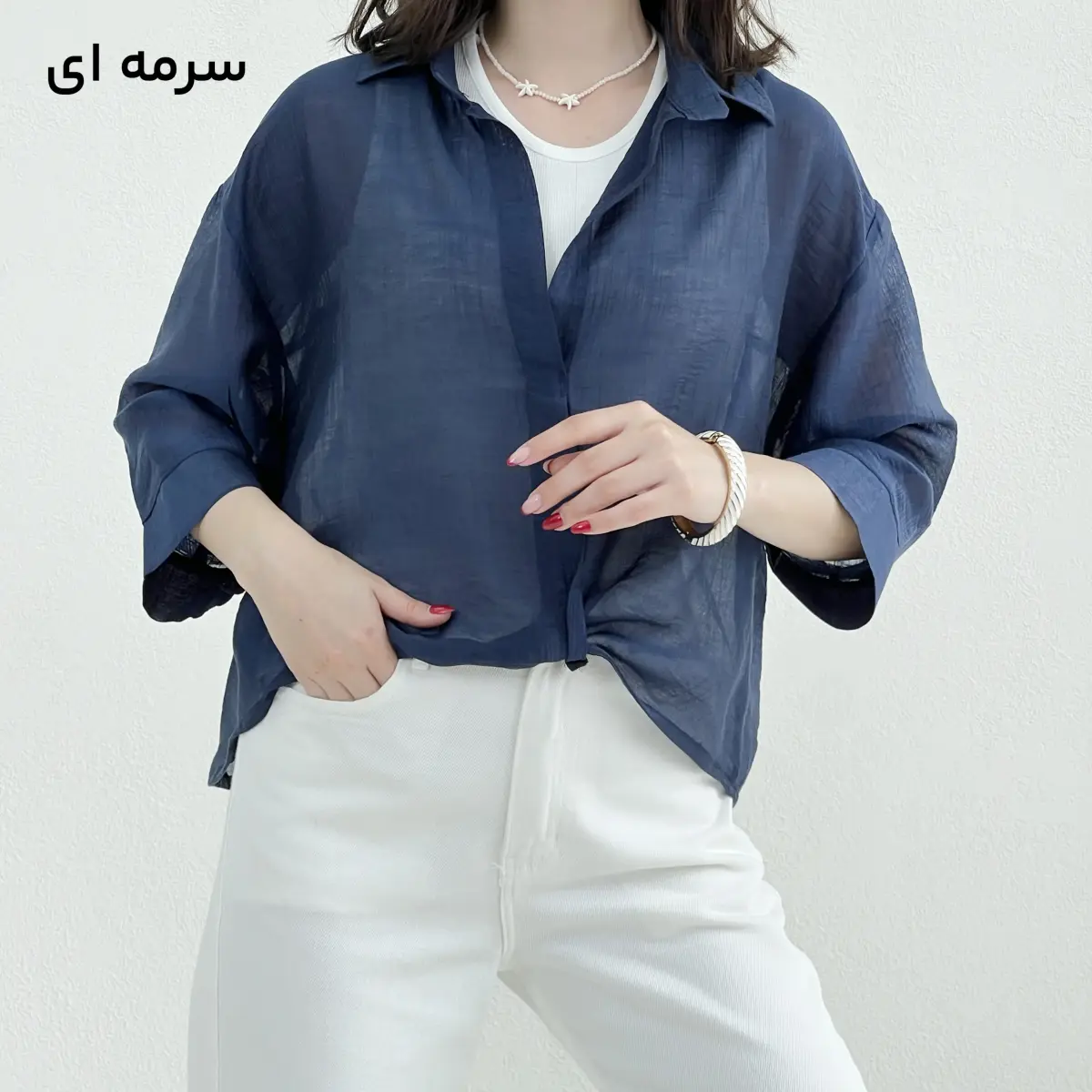 شومیز زنانه دو تیکه