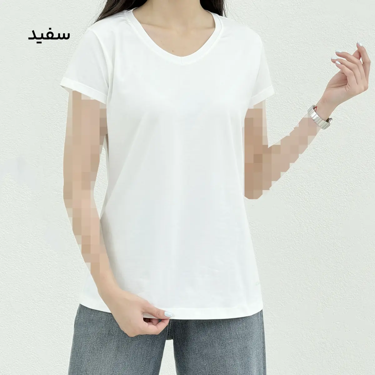 تیشرت زنانه آستین کوتاه