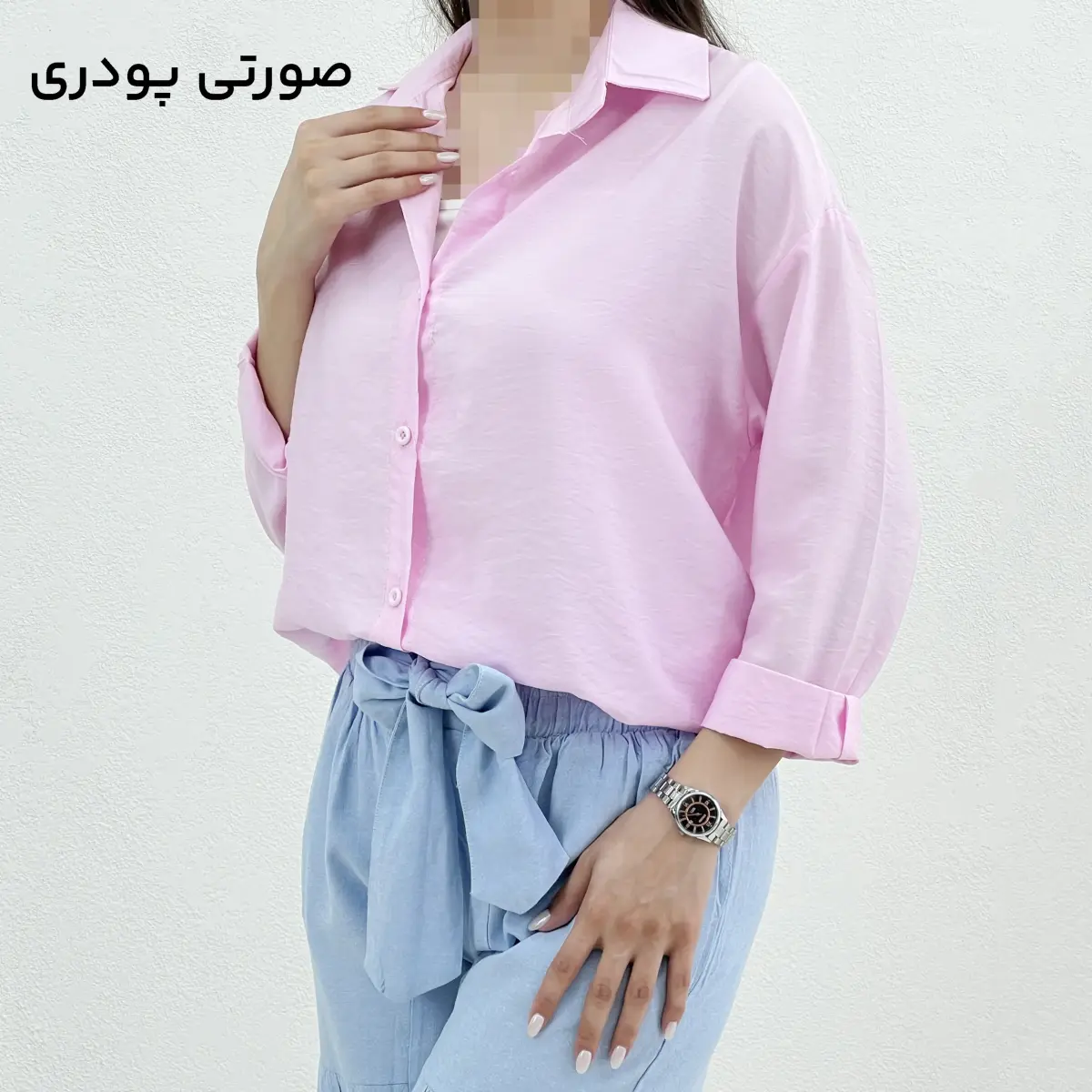 شومیز زنانه پری پاستلی