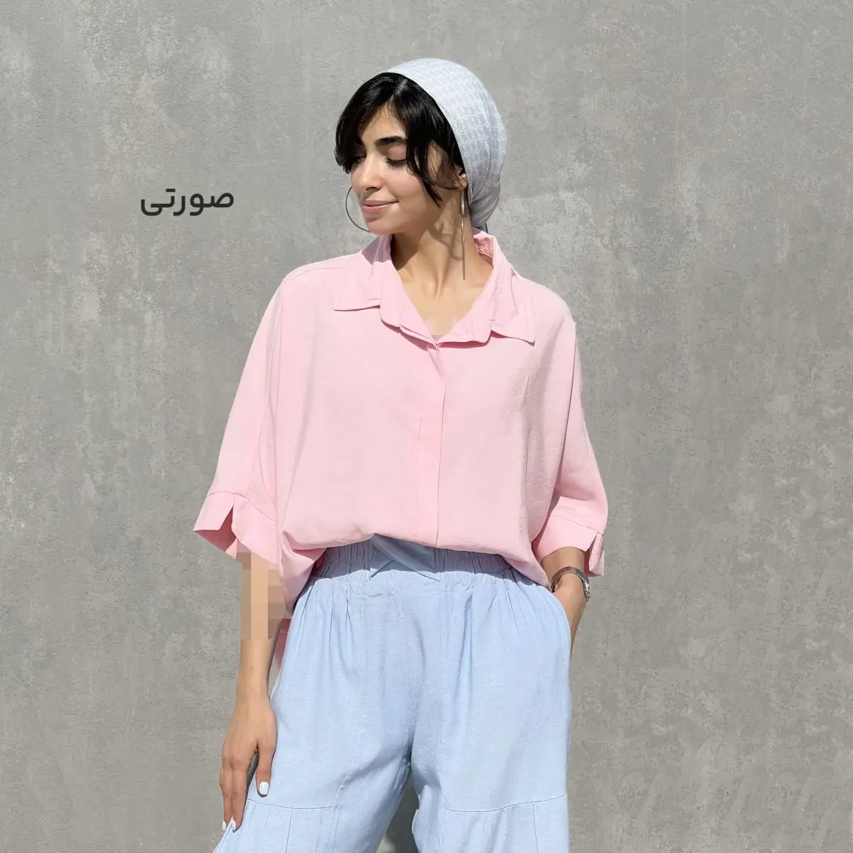 شومیز زنانه سیلک رنگی