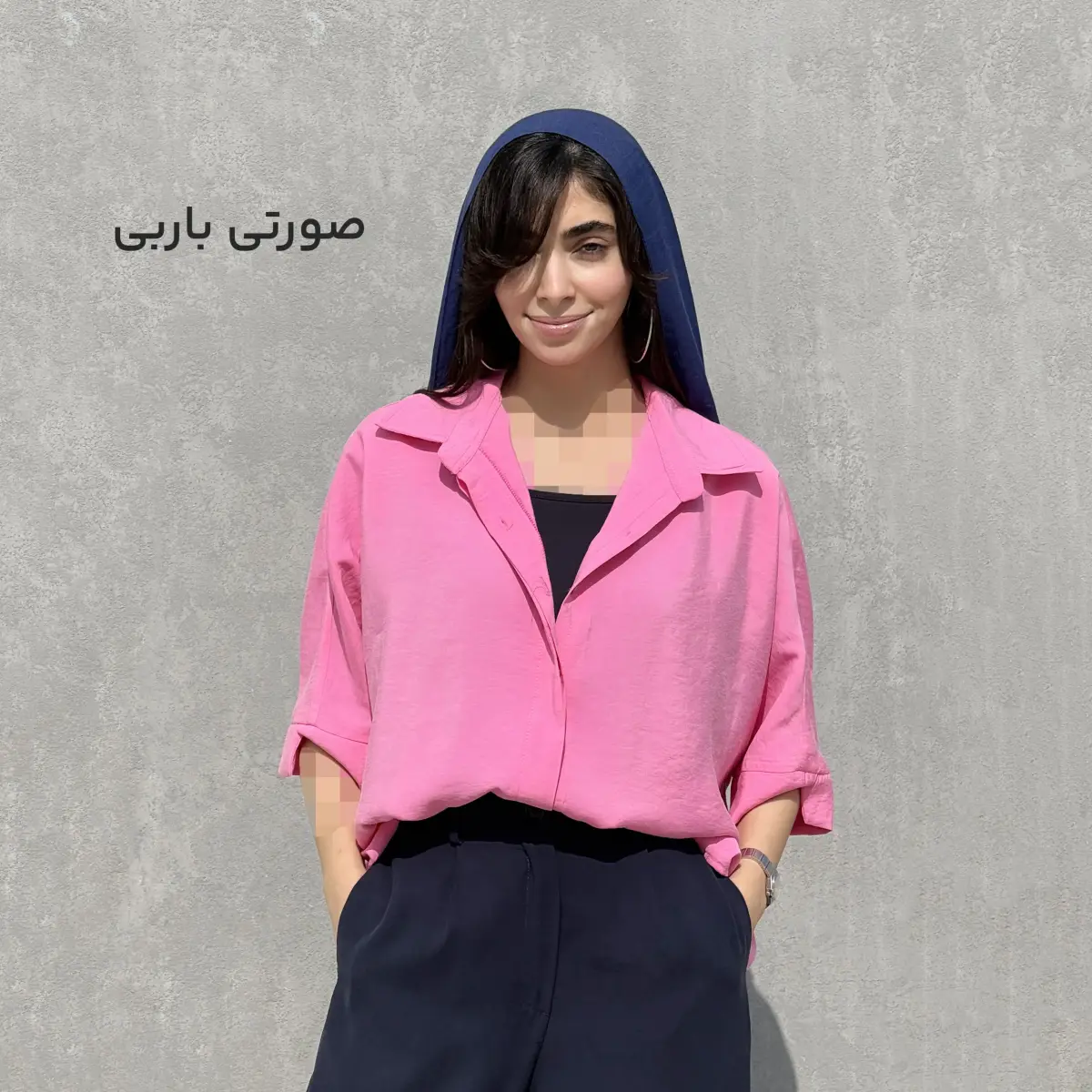 شومیز زنانه سیلک رنگی