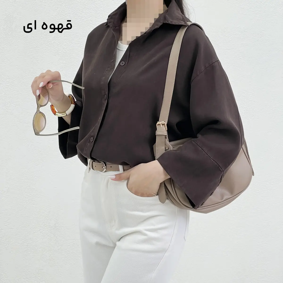 شومیز زنانه کتان سیلک