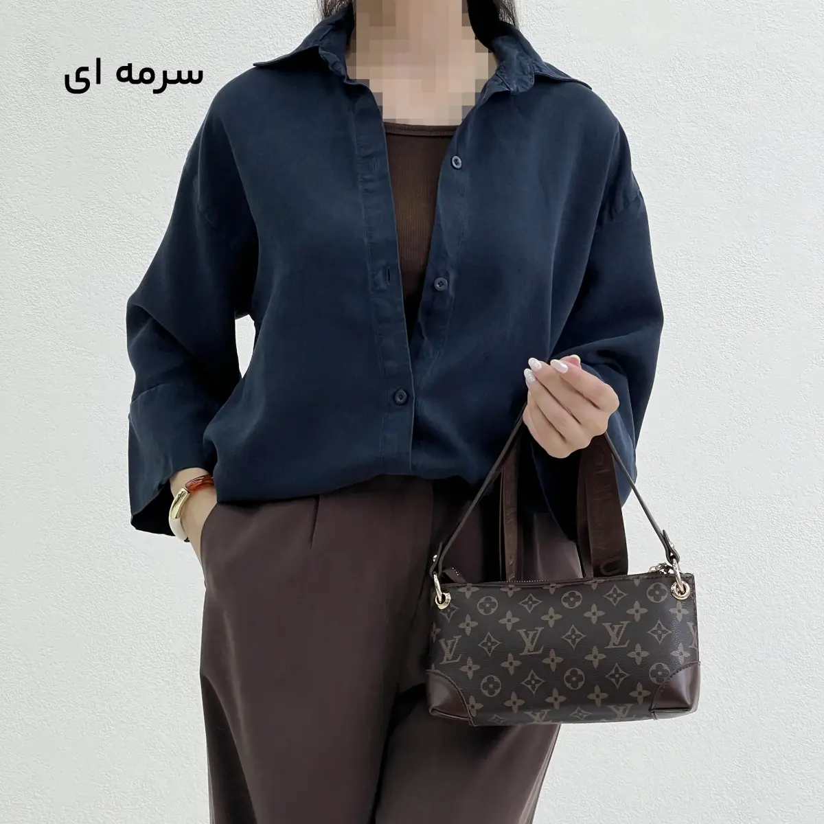 شومیز زنانه کتان سیلک
