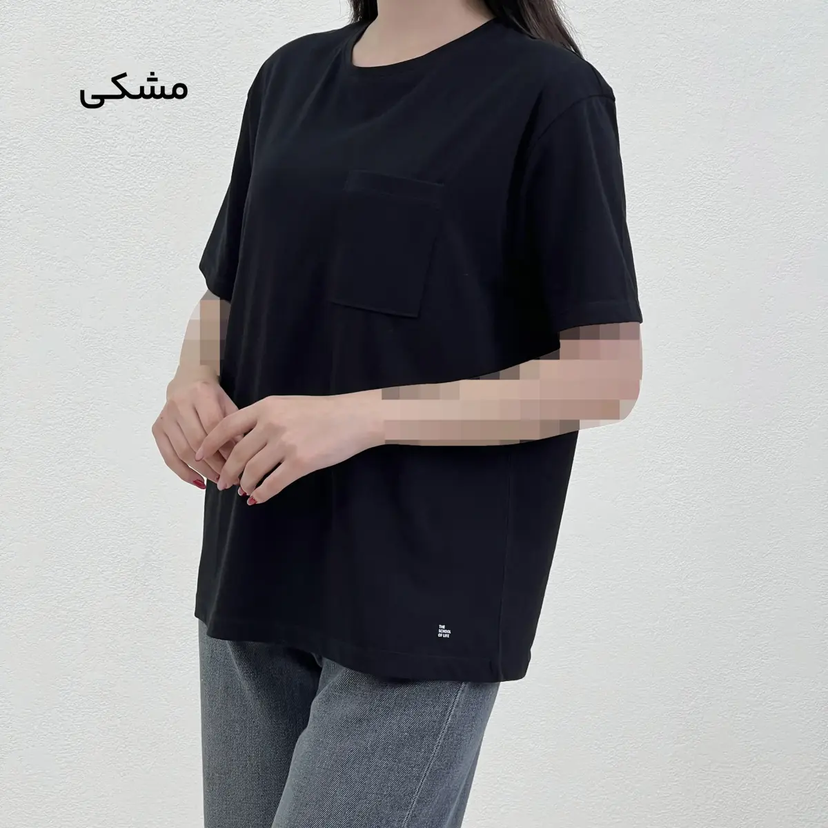 تیشرت زنانه جیب دار