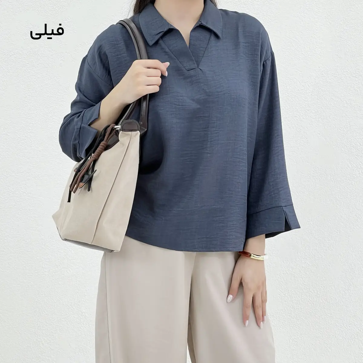 شومیز زنانه جلو بسته