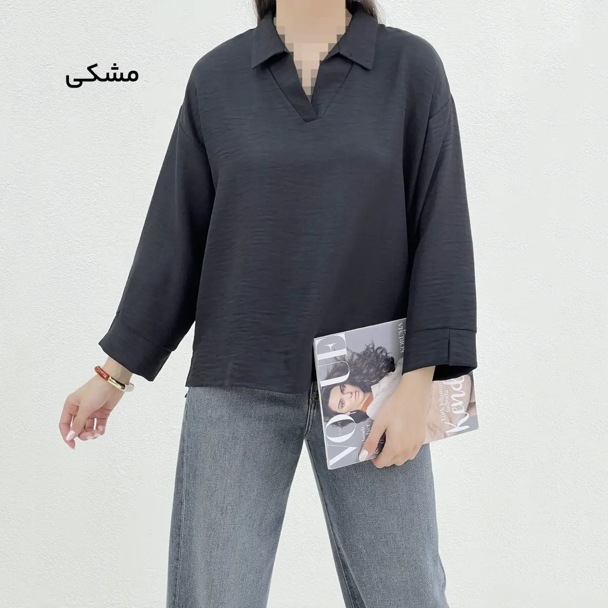 شومیز زنانه جلو بسته