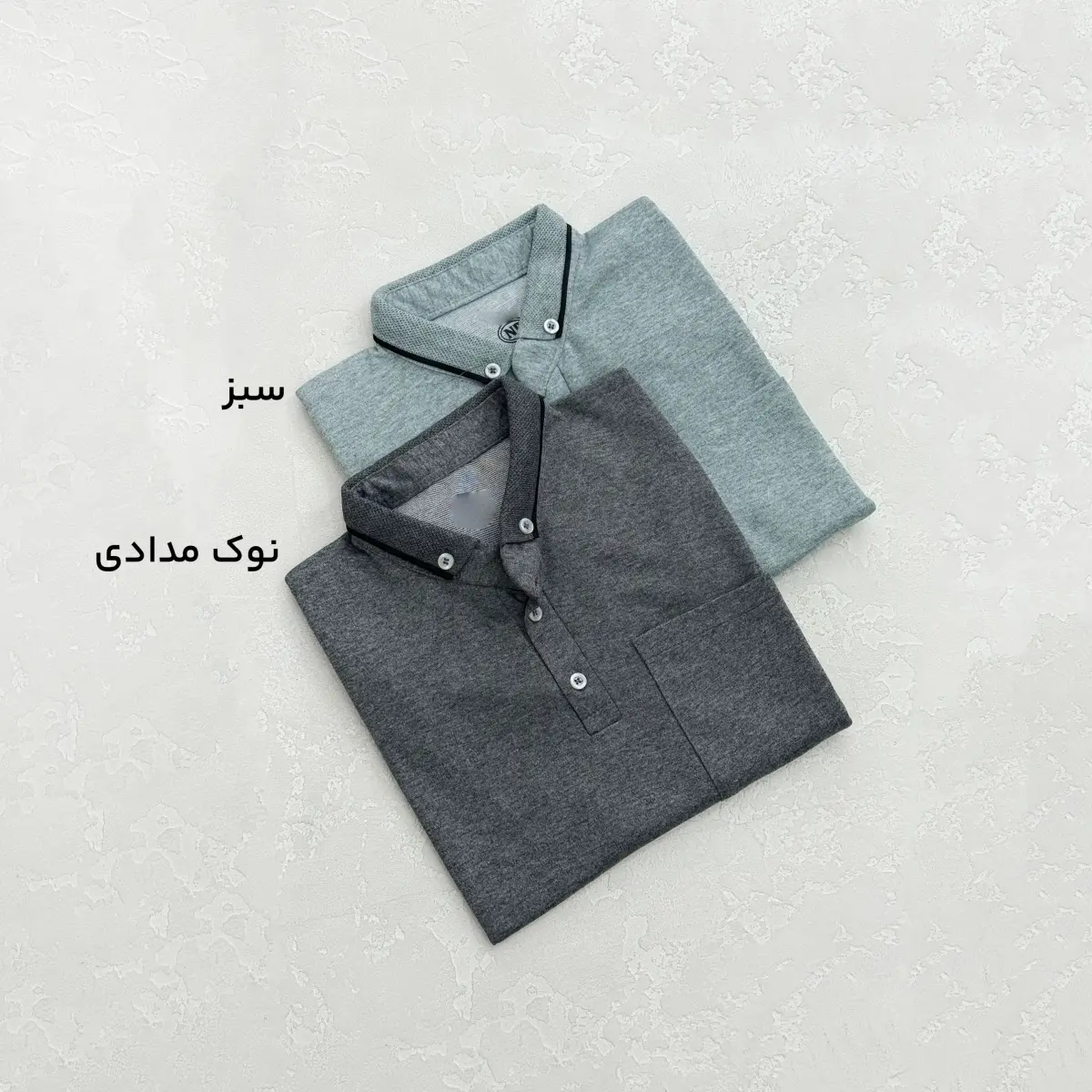 تیشرت مردانه ملانژ تک جیب